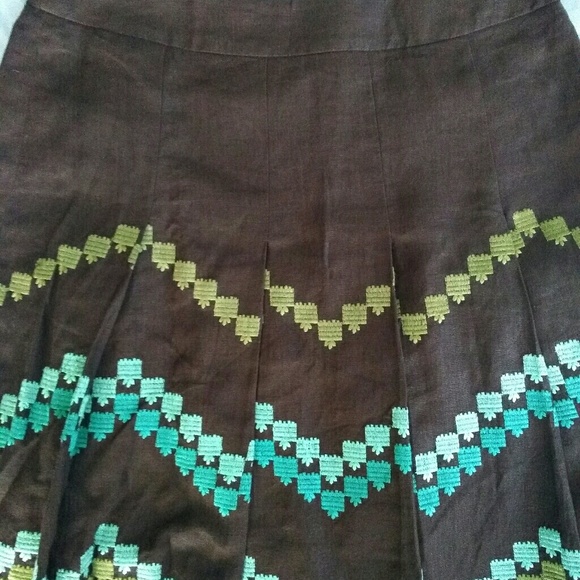 Ann Taylor LOFT, Linen Skirt, Size 0 Petite - Picture 6 of 7